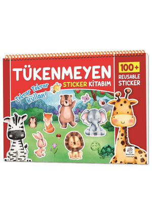 Yükselen Zeka Tükenmeyen Sticker Kitabım