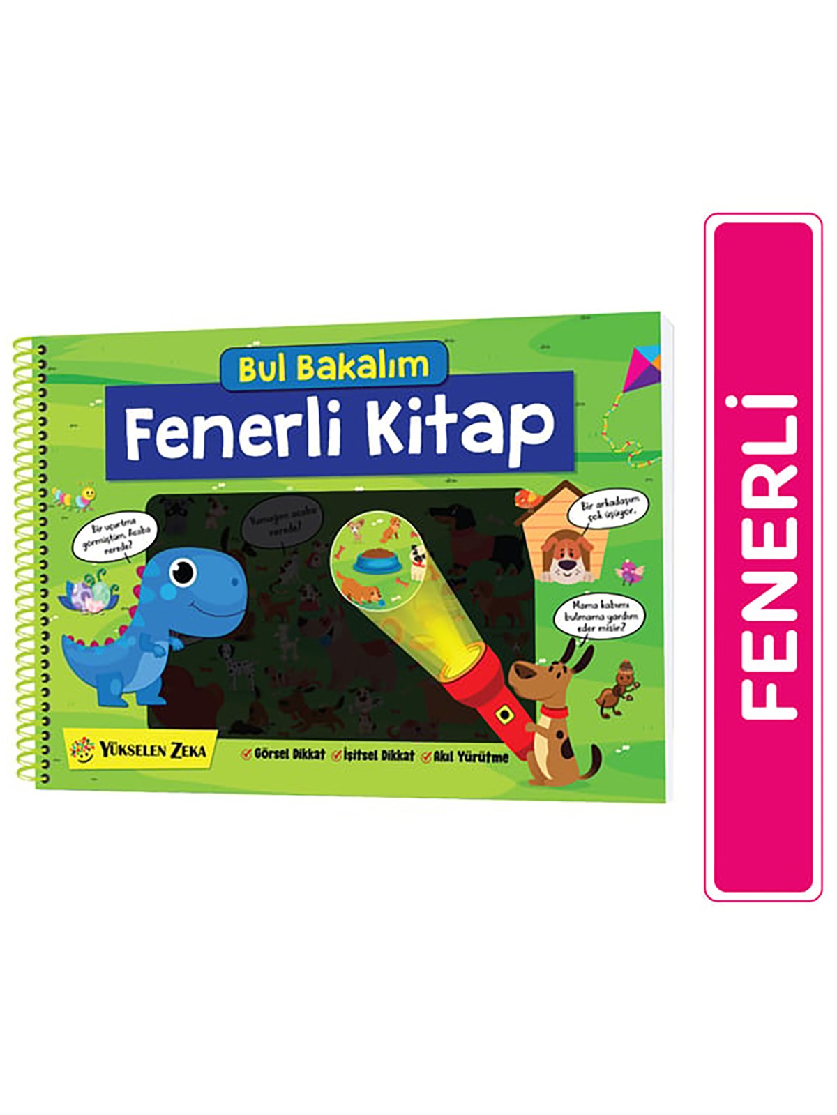 Yükselen Zeka 2+ Yaş Fenerli Kitap