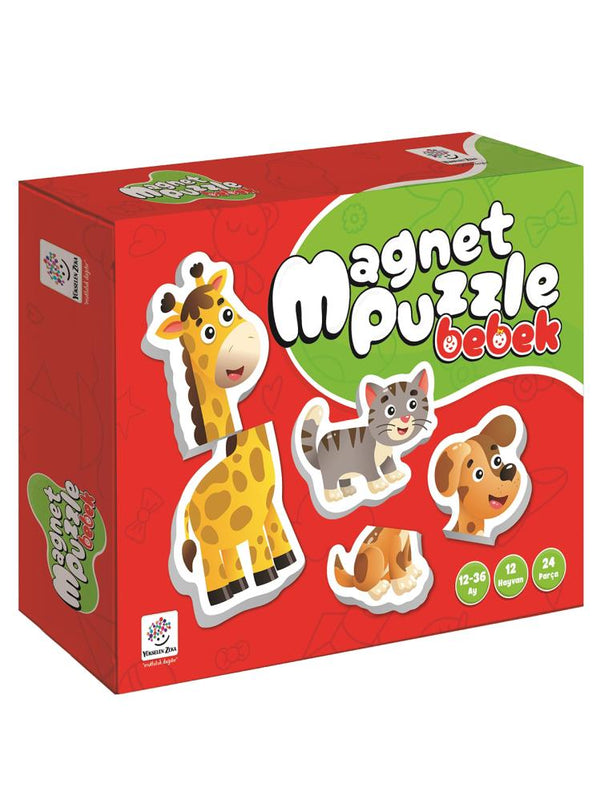Yükselen Zeka 12-36 Ay İlk Magnet Puzzle