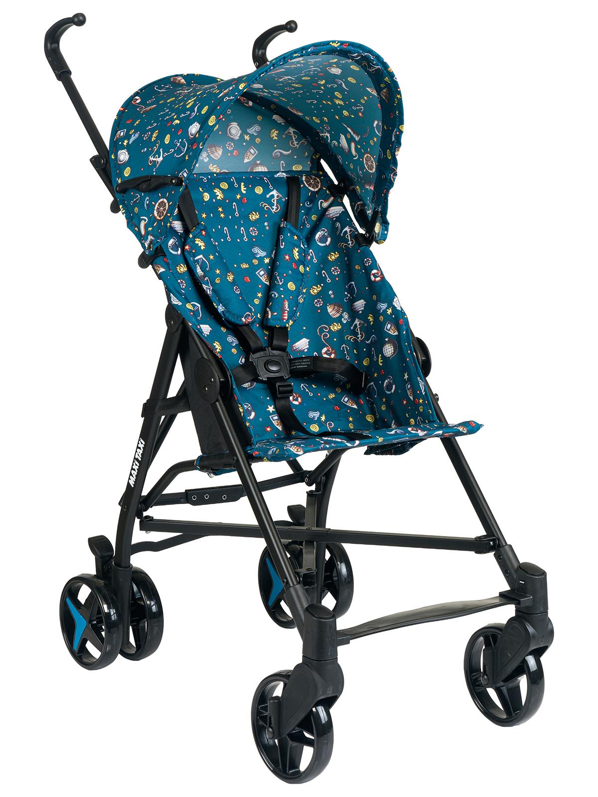 Maxi Taxi Cosmos Baston Bebek Arabası - Mavi