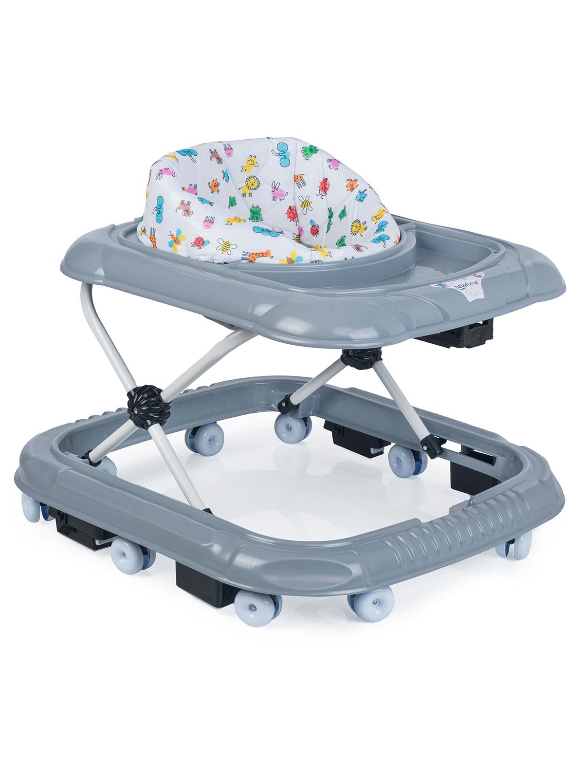 Baby Force Kornalı Yürüteç - Gri