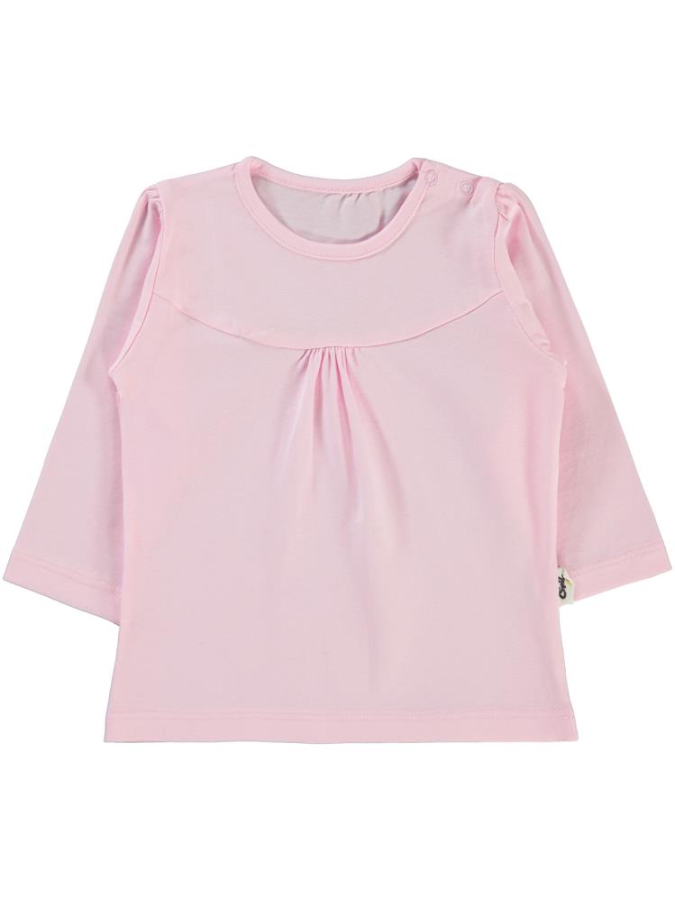 Civil Baby Önü Parçalı 6-18 Ay Kız Tek Üst - Pembe