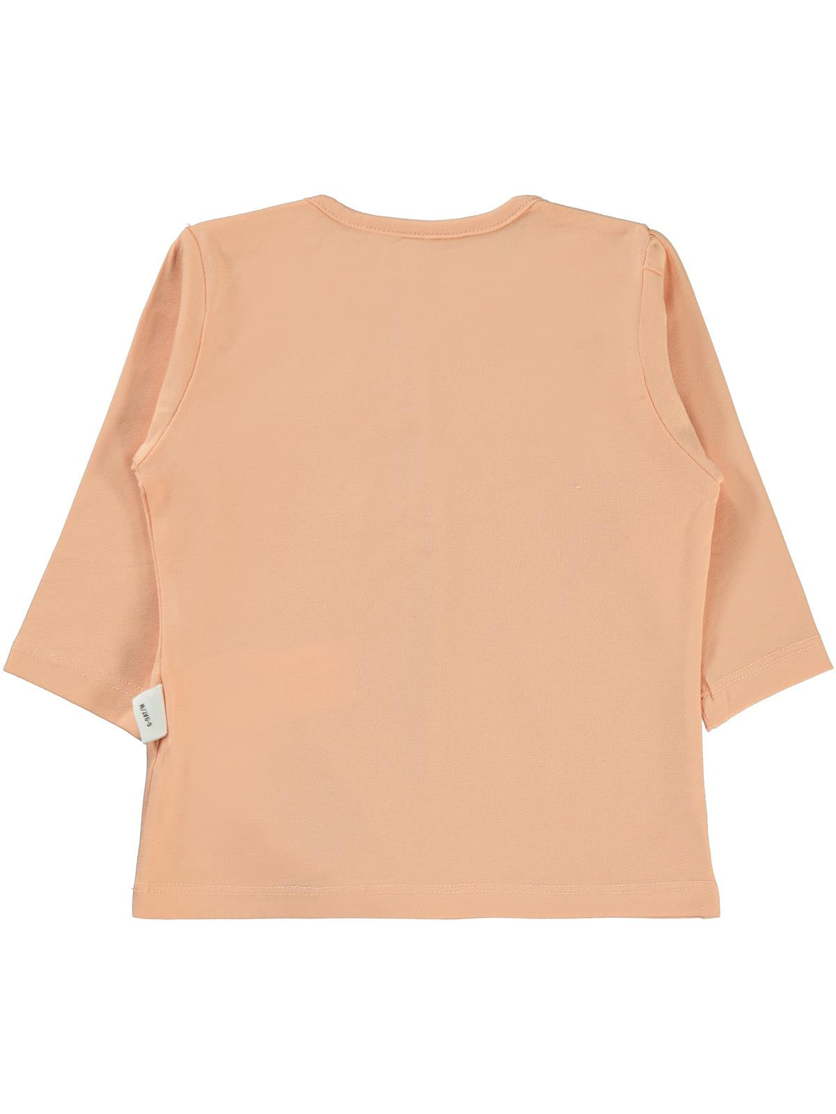 Civil Baby Önü Parçalı 6-18 Ay Kız Tek Üst - Pudra