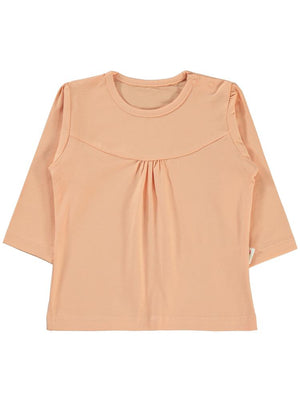 Civil Baby Önü Parçalı 6-18 Ay Kız Tek Üst - Pudra