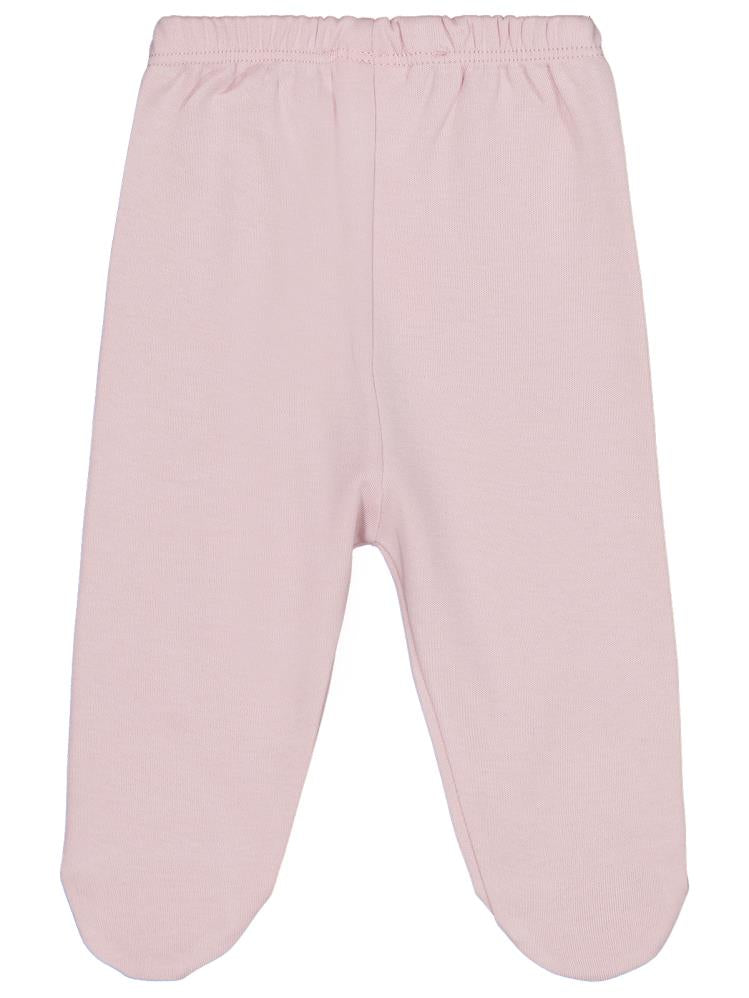 Civil Baby Beli Lastikli 0-9 Ay Unisex Patikli Tek Alt - Pembe