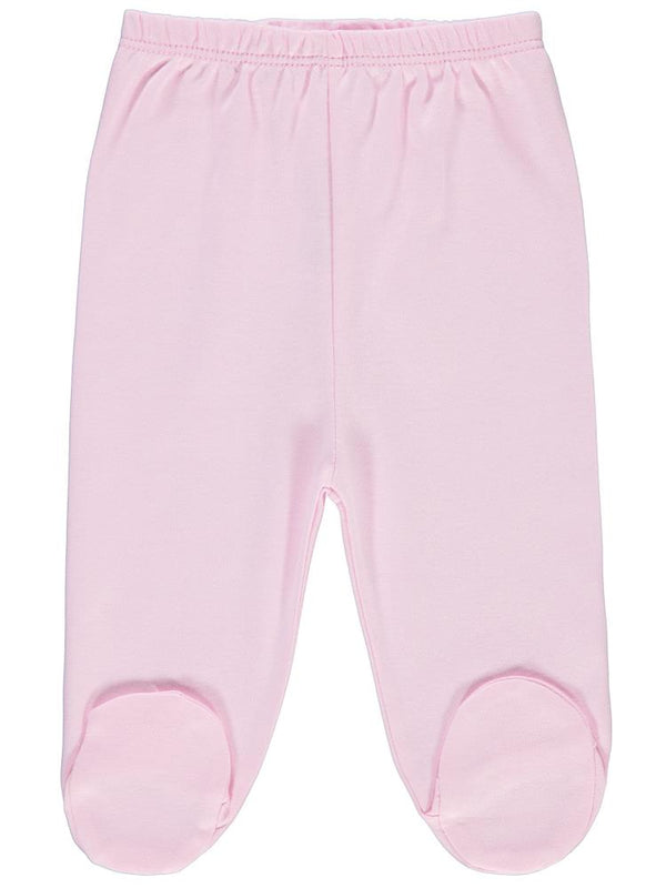Civil Baby Beli Lastikli 1-9 Ay Unisex Patikli Tek Alt - Pembe