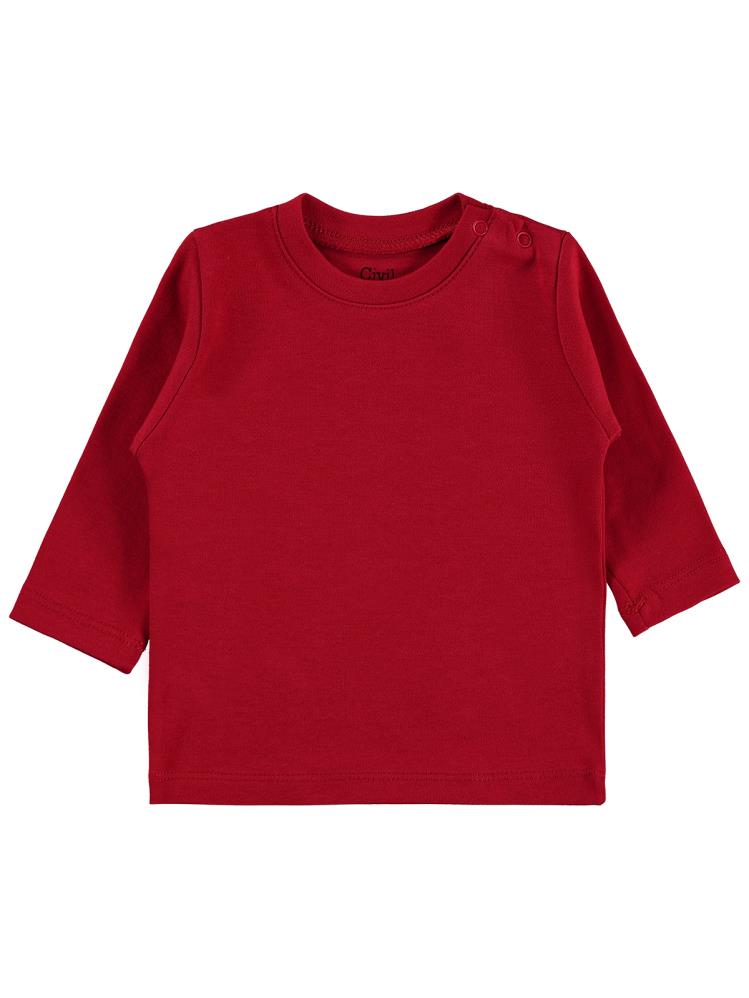 Civil Baby 3-9 Ay Unisex Tek Üst - Kırmızı