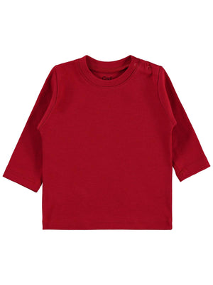 Civil Baby 3-9 Ay Unisex Tek Üst - Kırmızı
