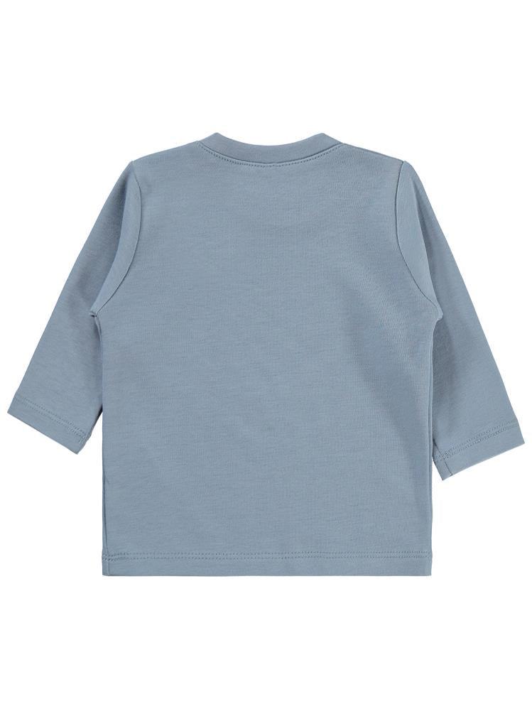 Civil Baby 3-9 Ay Unisex Tek Üst - Mavi