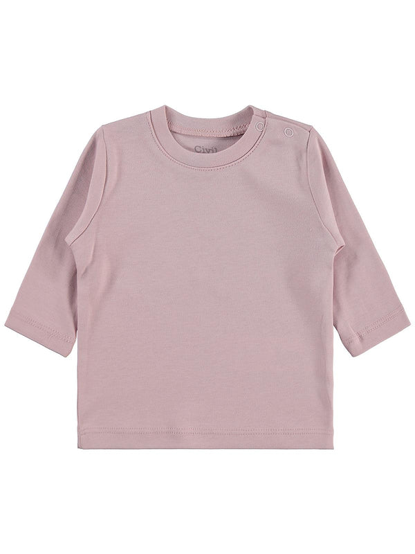 Civil Baby 3-9 Ay Unisex Tek Üst - Pembe