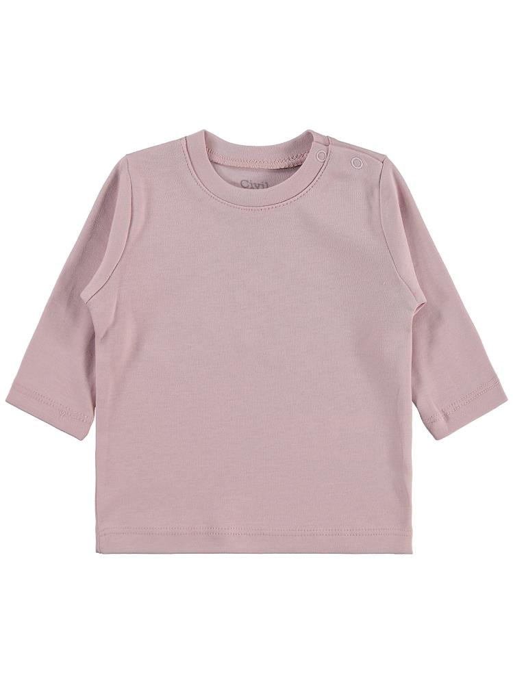 Civil Baby 3-9 Ay Unisex Tek Üst - Pembe