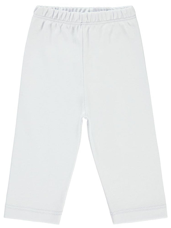 Civil Baby İnterlok Beli Lastikli 3-9 Ay Tek Alt - Beyaz