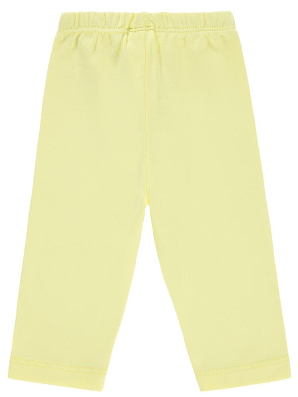 Civil Baby İnterlok Beli Lastikli 3-9 Ay Tek Alt - Sarı
