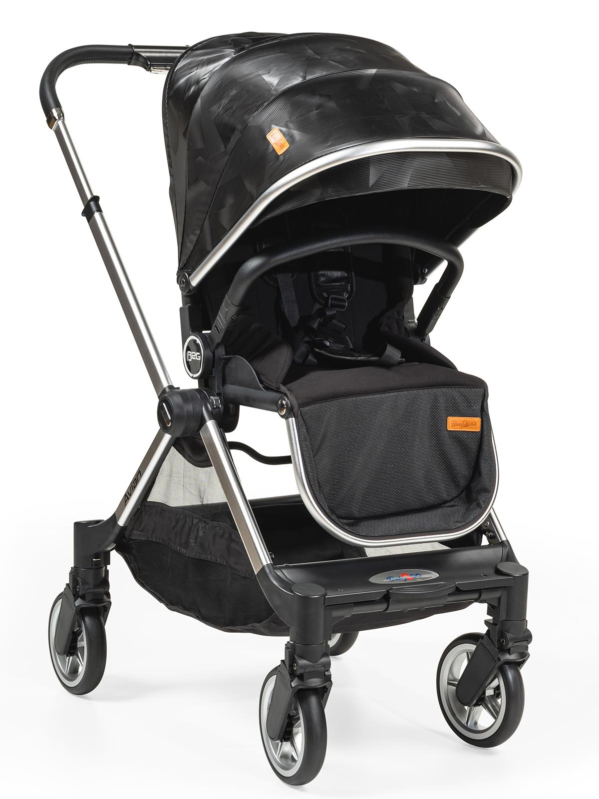 Baby2Go Avian Travel Sistem Bebek Arabası - Siyah
