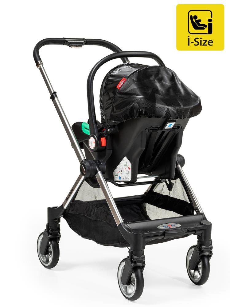 Baby2Go Avian Travel Sistem Bebek Arabası - Siyah