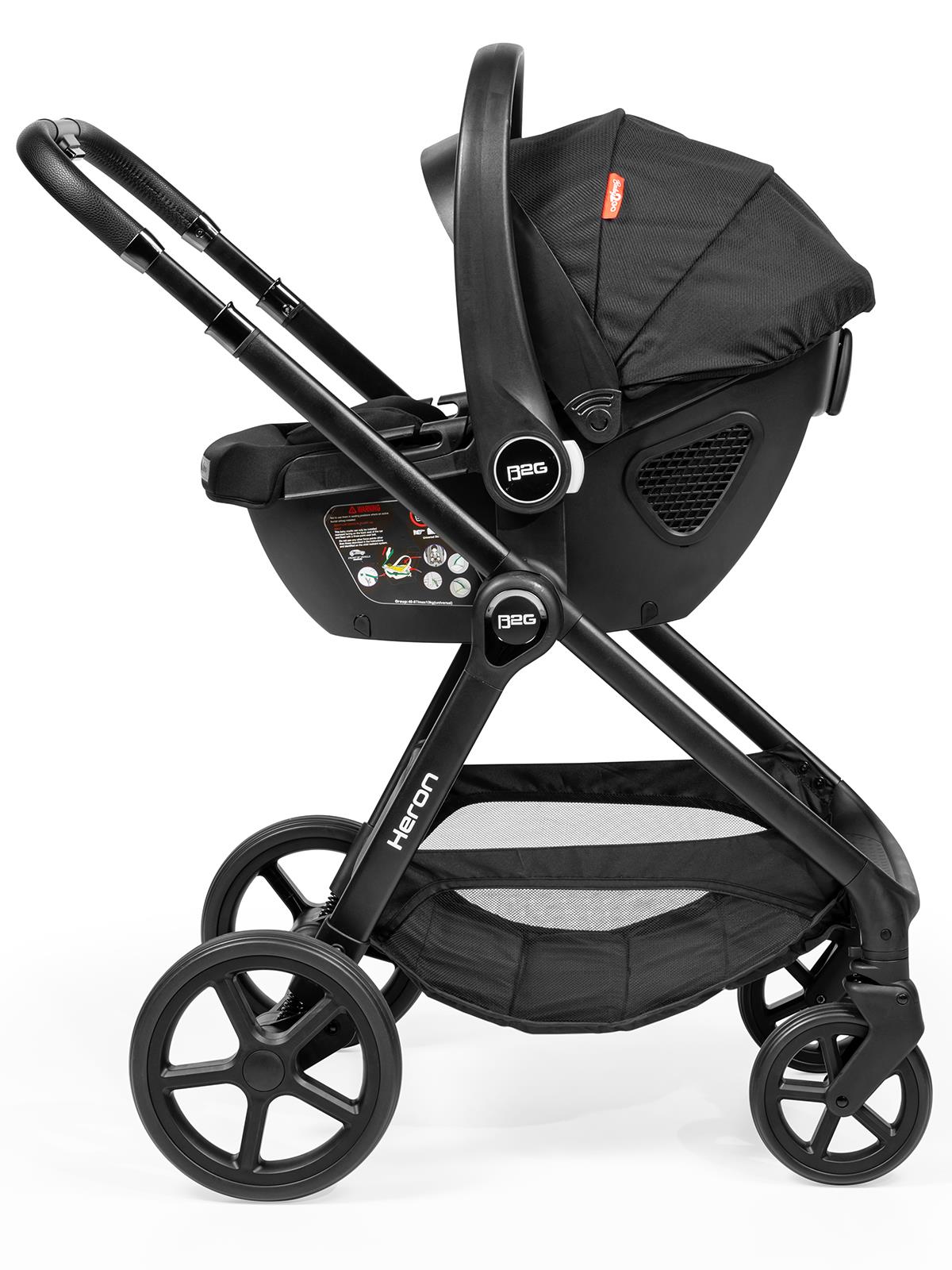 Baby2Go Heron Travel Sistem Bebek Arabası - Siyah