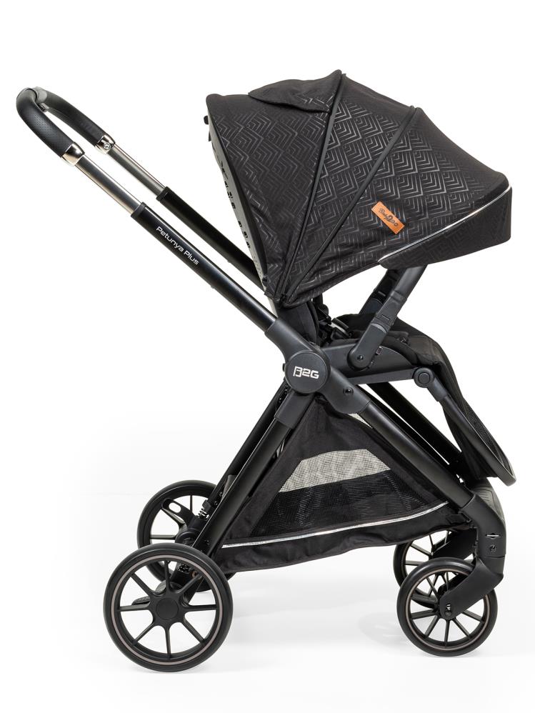 Baby2Go Petunya Plus Travel Sistem Bebek Arabası - Siyah