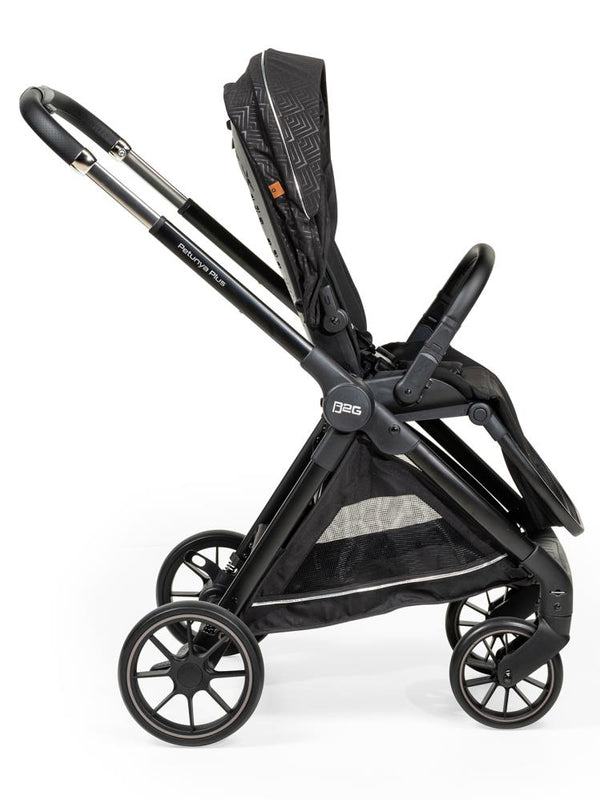 Baby2Go Petunya Plus Travel Sistem Bebek Arabası - Siyah