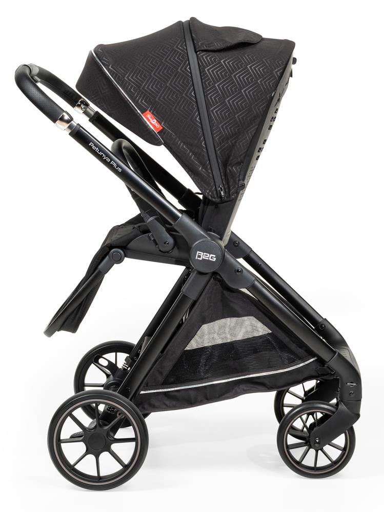 Baby2Go Petunya Plus Travel Sistem Bebek Arabası - Siyah