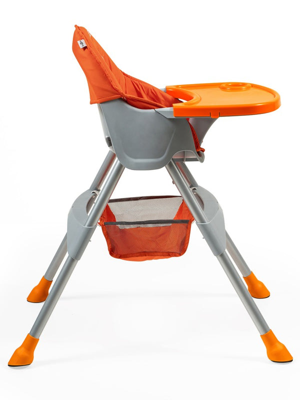 Baby2Go Hamburg Çift Tablalı Mama Sandalyesi - Turuncu