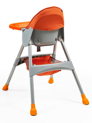 Baby2Go Hamburg Çift Tablalı Mama Sandalyesi - Turuncu