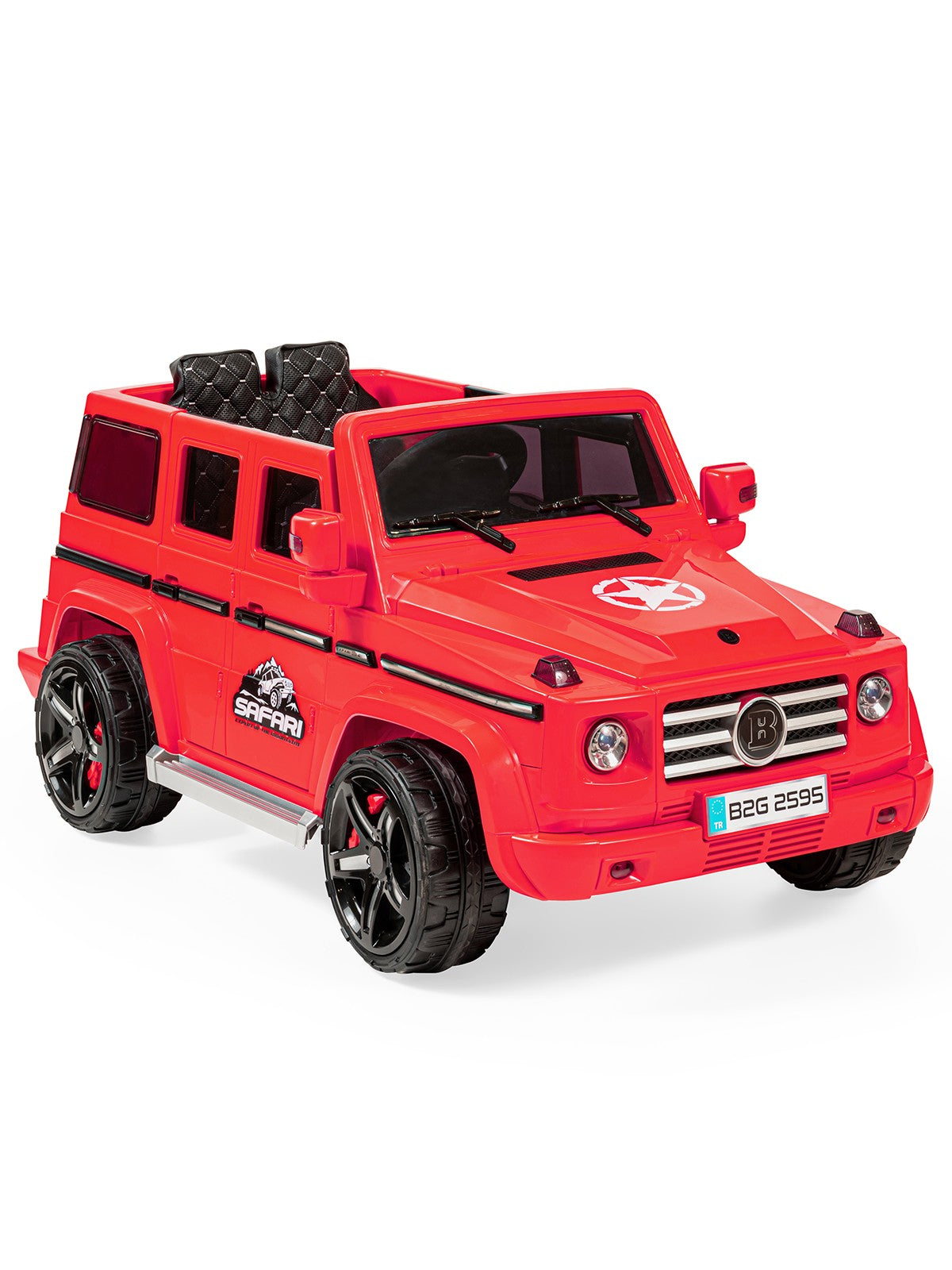 Baby2Go Safari 12V Akülü Araba - Kırmızı