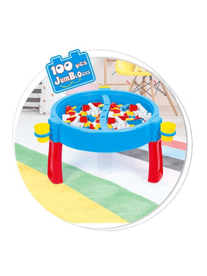 Dolu 100 Parça Mega Bloklu Aktivite Masası