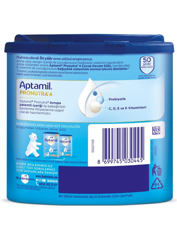 Aptamil 4 Akıllı Kutu Devam Sutu 350 gr