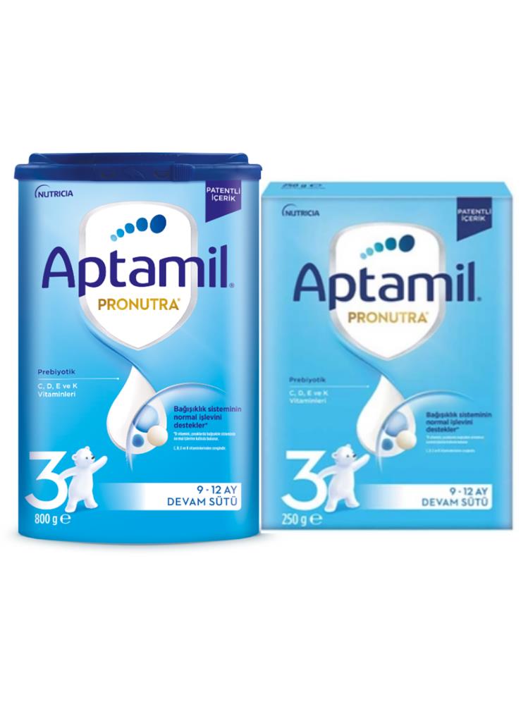 Aptamil 3 800g + Aptamil 3 250g Devam Sütü
