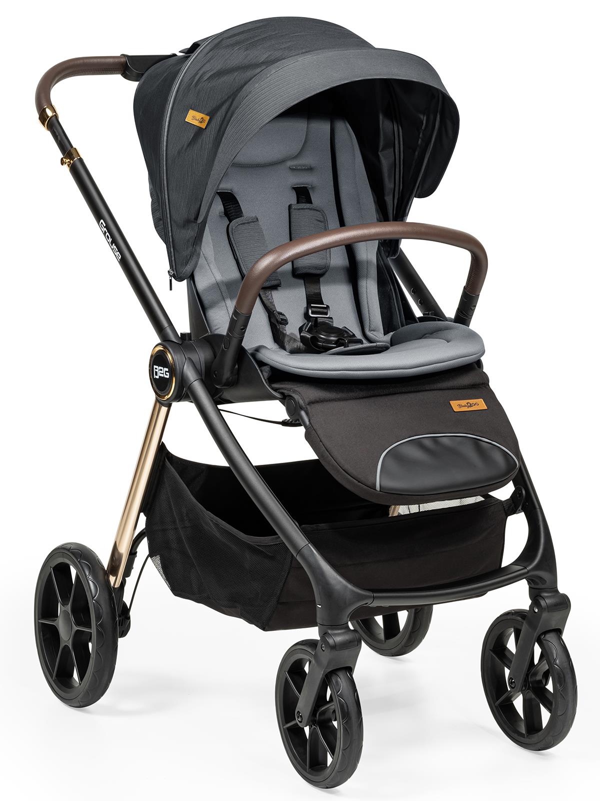 Baby2Go Grouse Travel Sistem Bebek Arabası - Gri