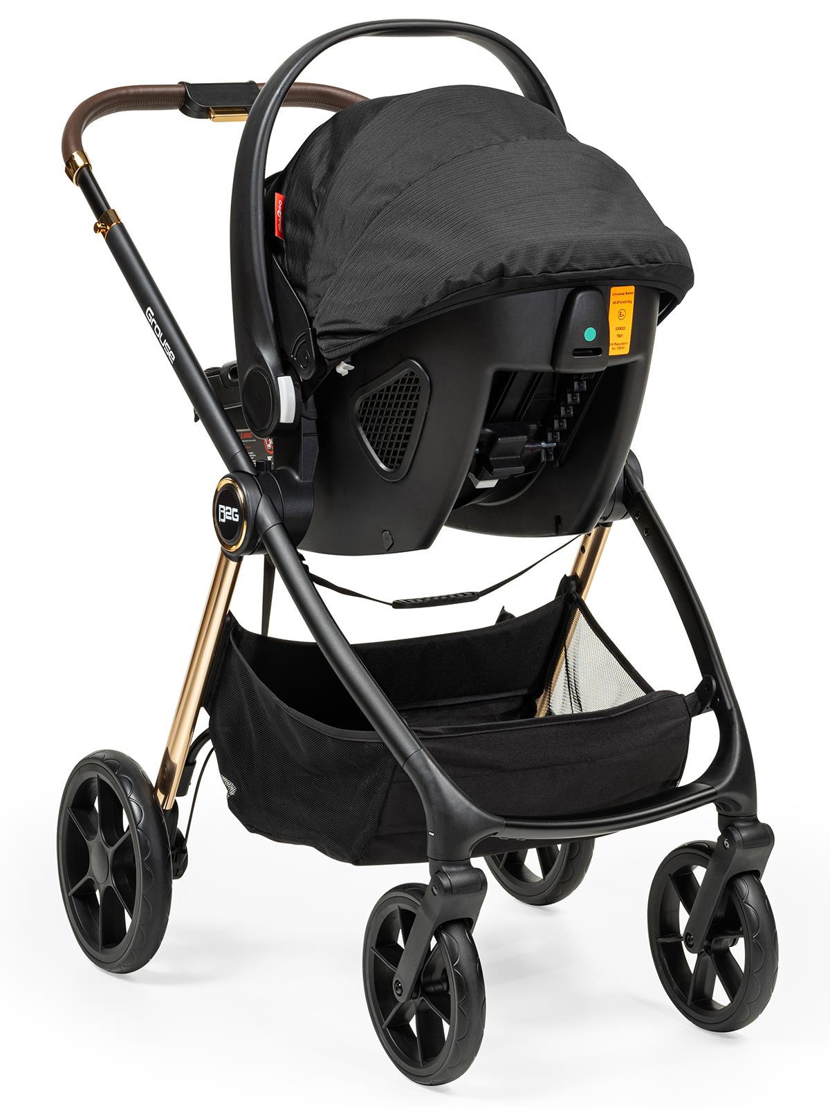 Baby2Go Grouse Travel Sistem Bebek Arabası - Siyah