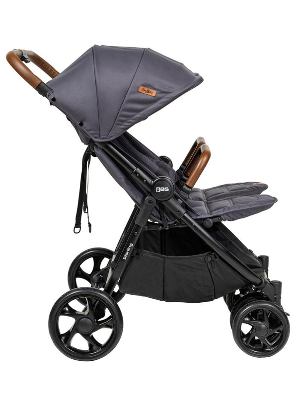 Baby2Go Starling İkiz Puset Bebek Arabası - Gri