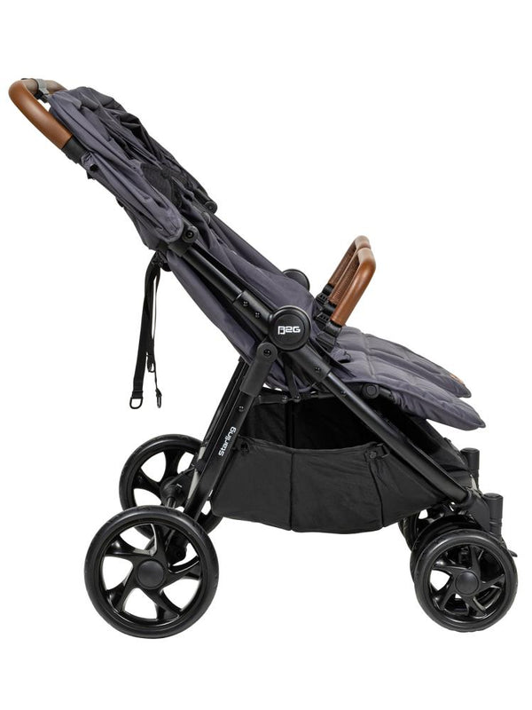 Baby2Go Starling İkiz Puset Bebek Arabası - Gri
