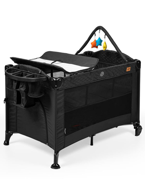 Baby2Go Toucan 70x110 cm Anne Yanı Oyun Parkı - Siyah