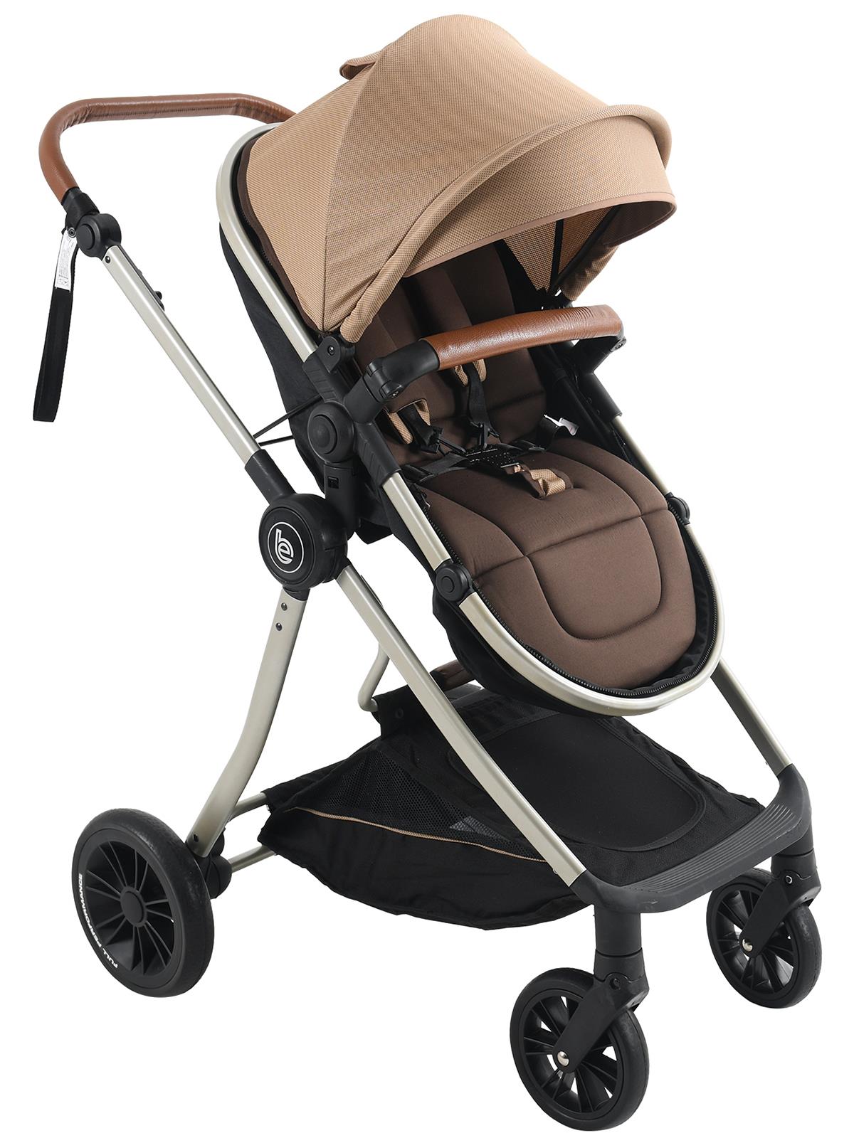 Baby Enzo Long Travel Sistem Bebek Arabası - Kahverengi