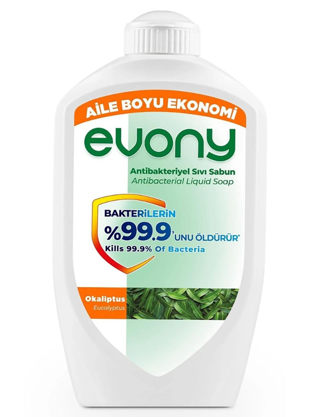 Evony Antibakteriyel Sıvı Sabun Okaliptus 1500ml