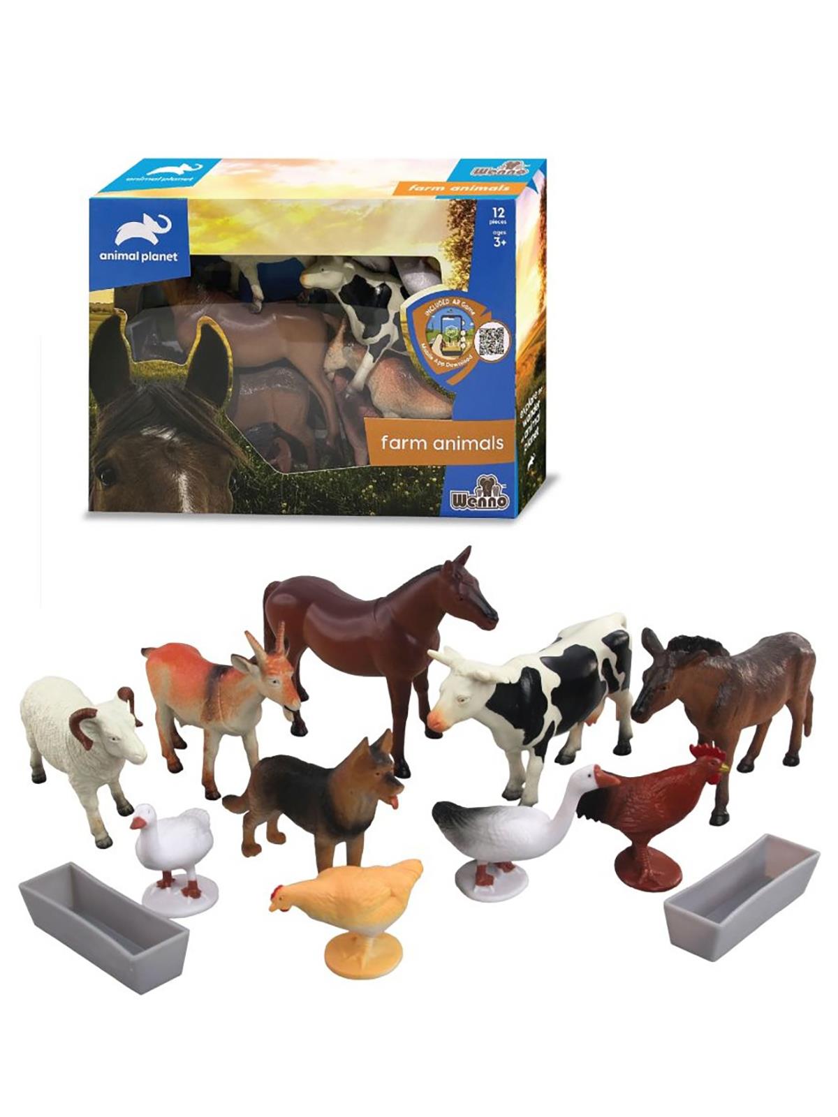 Vardem Kutulu 12Pcs Cıftlık Hayvanları