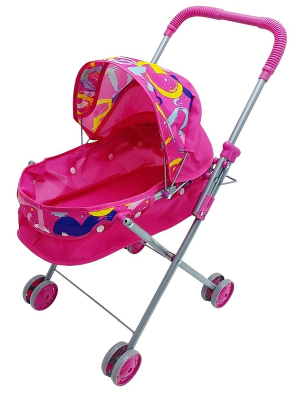 Vardem Oyuncak Katlanabilir Metal Beşik Bebek Arabası (Puset)
