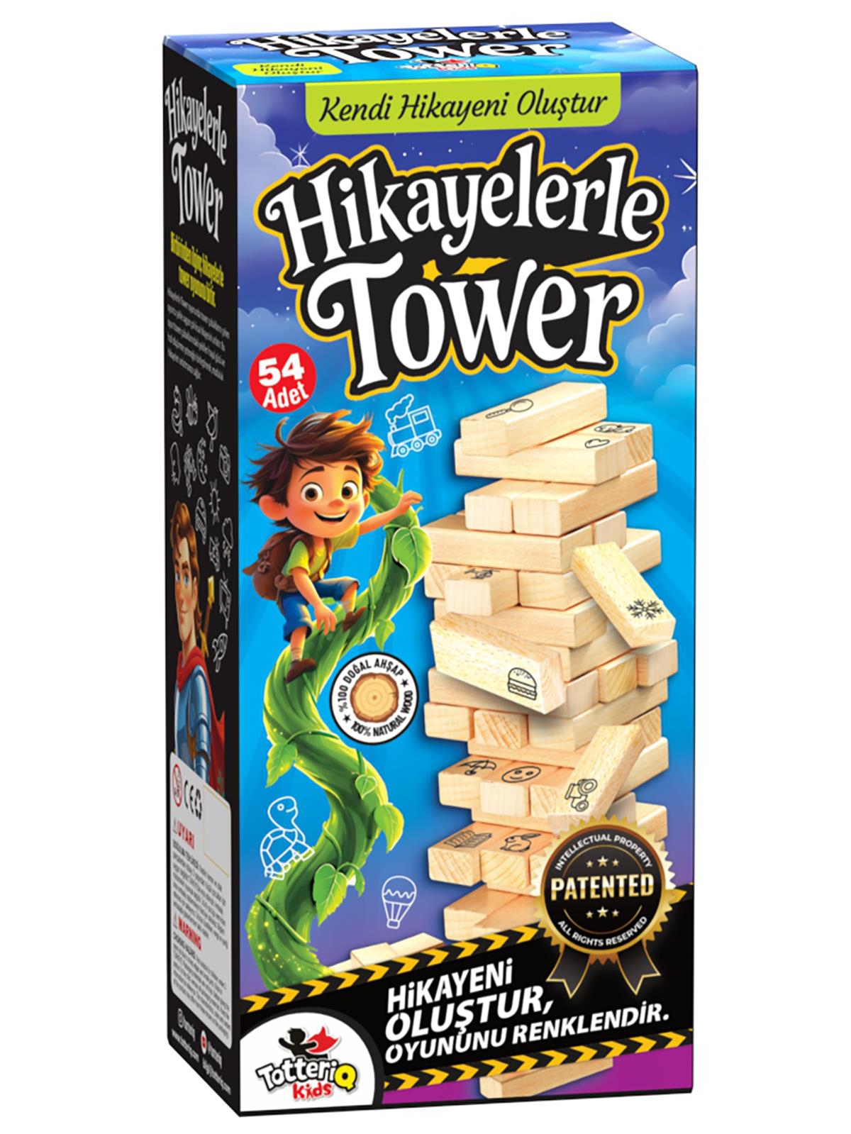 Vardem Oyuncak Hikayelerle Tower 54 Pcs
