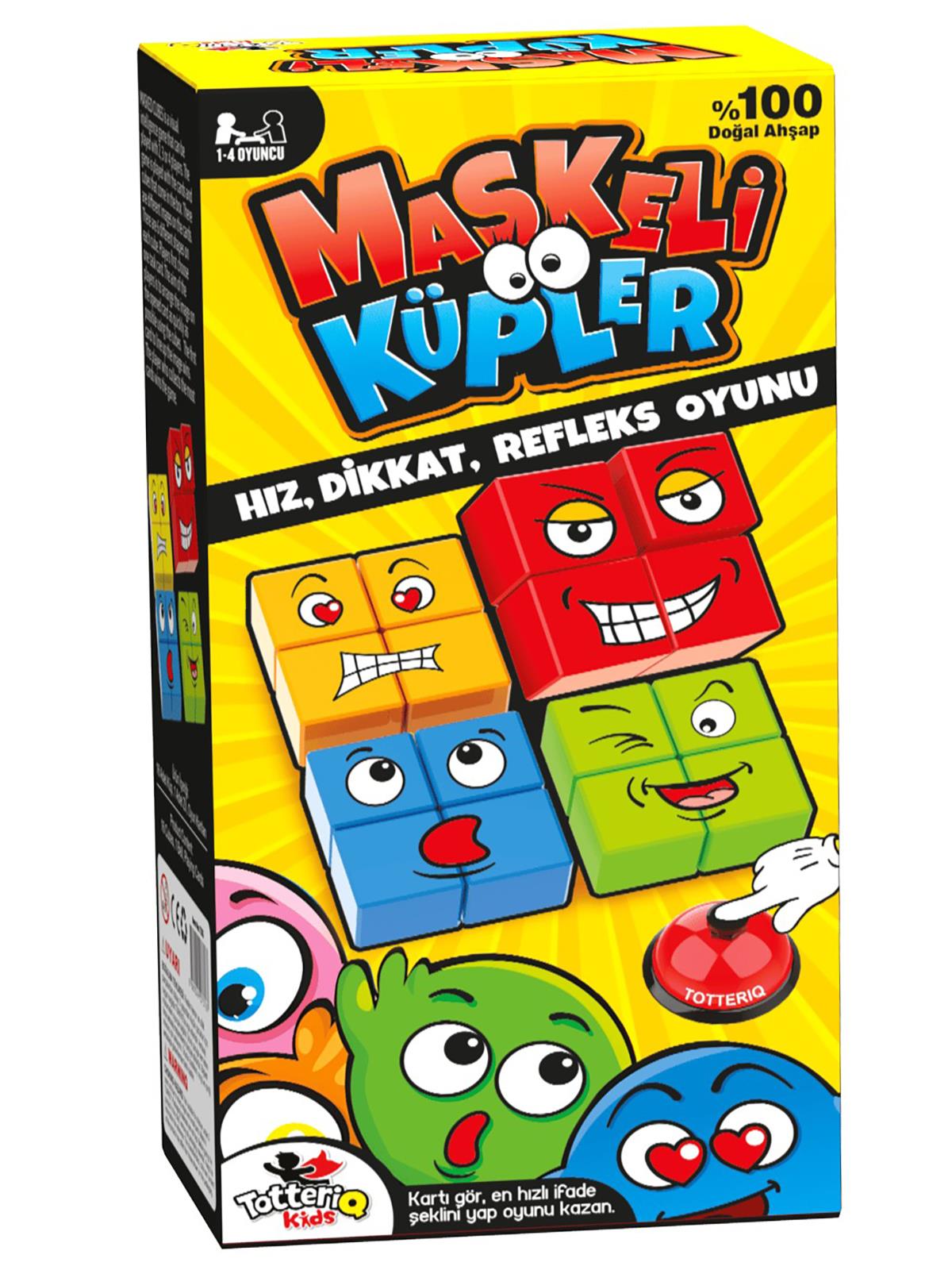 Vardem Oyuncak Maskeli Küpler