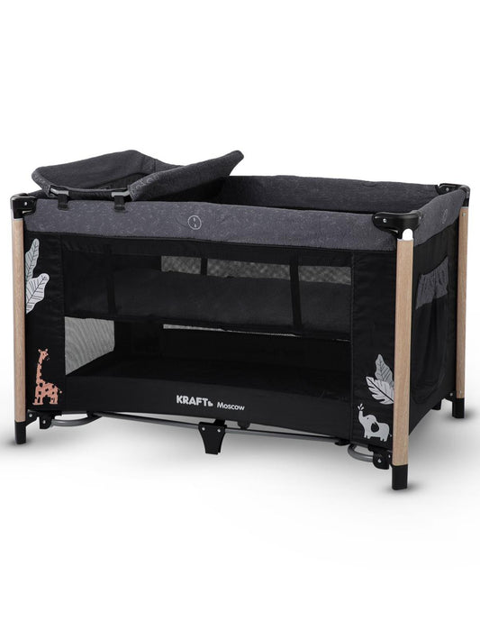 Kraft Moscow Oyun Parkı Beşik 70*120 cm Siyah
