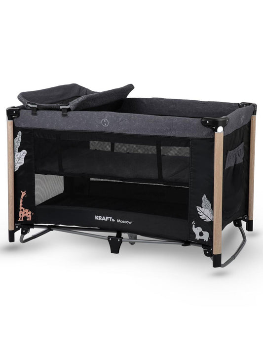 Kraft Moscow Oyun Parkı Beşik 70*120 cm Siyah