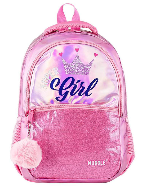 Muggle Super Girl Okul Çantası