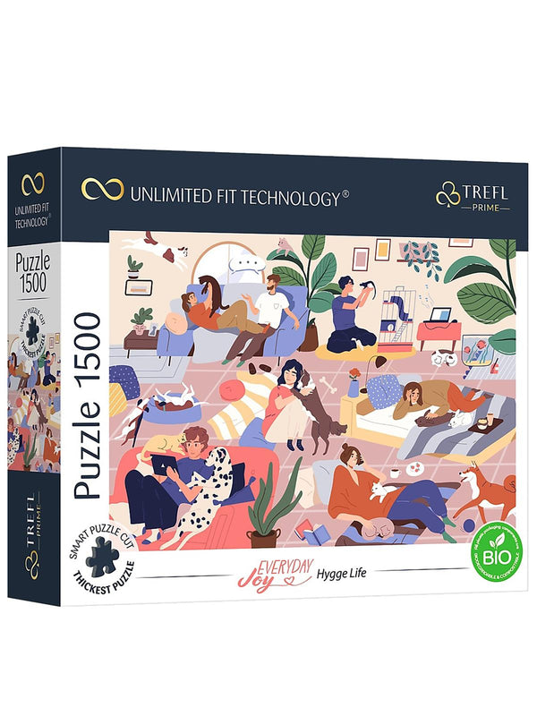 Vardem Oyuncak Trefl 1500 Parça Puzzle Evcil Hayvanlar (85x58cm)