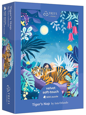 Vardem Oyuncak Trefl 500 Parça Puzzle Tiger'S Nap (34x48cm)