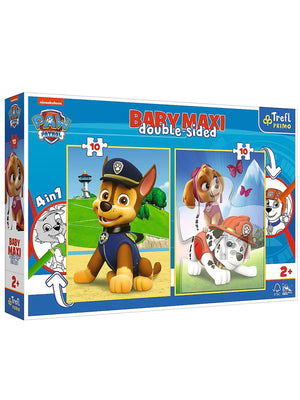 Vardem Oyuncak Trefl Puzzle Baby Puzzle Maxi 2X10 Paw Patrol (30x40cm)