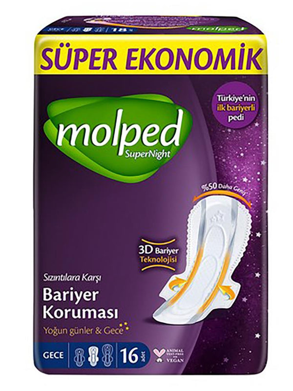 Molped Süpernight Gece 16'lı S.Eko