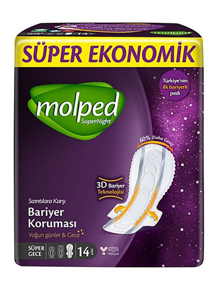 Molped Süpernight Süper Gece 14'lü S.Eko