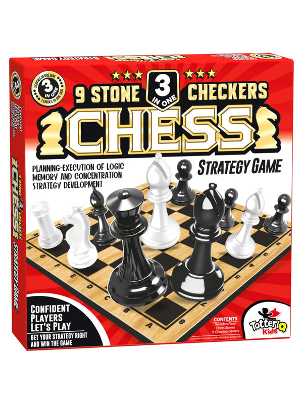 Vardem Oyuncak Satranç / Dama / 9 Tas