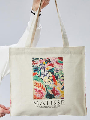 Bagg Matisse Fermuarlı Yan Körüklü Bez Çanta